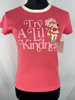 NWT Strawberry Shortcake Pink Graphic Tee